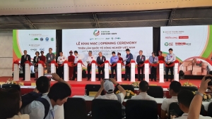 200 doanh nghiệp đến từ nhiều quốc gia tham dự Triển lãm quốc tế Công nghiệp Việt Nam