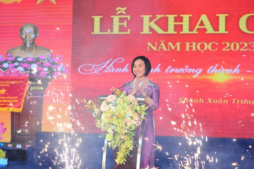 Hà Nội: Trường THCS Thanh Xuân Trung hướng tới mục tiêu “Học thật, thi thật, nhân tài thật’’ Hà Nội: Trường THCS Thanh Xuân Trung hướng tới mục tiêu “Học thật, thi thật, nhân tài thật’’