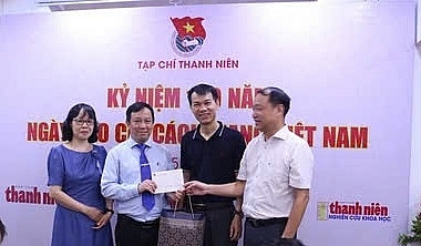 Tạp chí Thanh niên được Hội đồng Giáo sư Nhà nước phê duyệt lên 0,75 điểm cho bài báo khoa học
