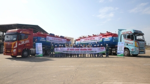 BSR xuất bán sản phẩm dầu DO sang thị trường Lào