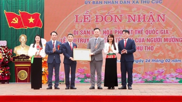 ‘Lễ hội Tết Doi’ của người Mường được công nhận Di sản quốc gia