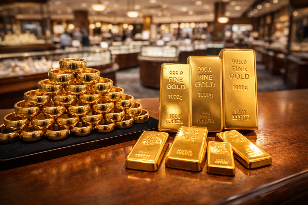 Vì sao giá vàng trong nước giảm mạnh sau khi lập đỉnh lịch sử?