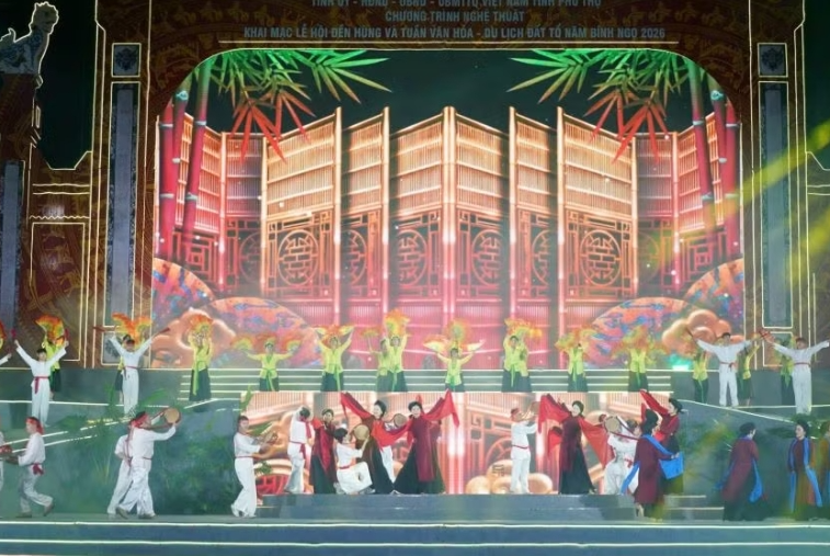 Khai mạc Lễ hội Đền Hùng 2026: Tôn vinh cội nguồn, lan tỏa giá trị văn hóa