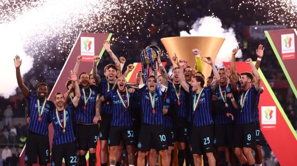 Inter Milan đoạt cú đúp quốc nội bóng đá Ý