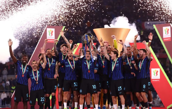 Inter Milan đoạt cú đúp quốc nội bóng đá Ý