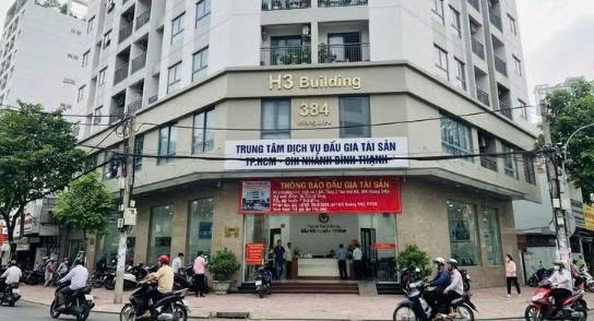 TP.HCM: Đấu giá khu thương mại dịch vụ tại Tòa nhà H3, phường Khánh Hội, với giá khởi điểm hơn 36 tỷ đồng