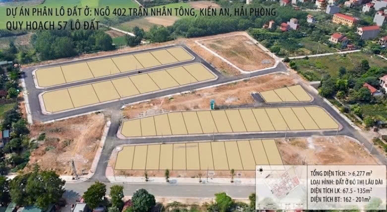 Hải Phòng đấu giá 57 lô đất tại phường Kiến An, với giá khởi điểm từ 18 triệu đồng/m2 Hải Phòng đấu giá 57 lô đất tại phường Kiến An, với giá khởi điểm từ 18 triệu đồng/m2