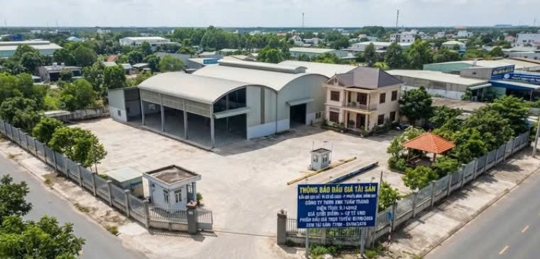 Đấu giá 9.149m2 đất và cơ sở sản xuất kinh doanh gắn liền trên đất tại phường Phước Bình (Đồng Nai)