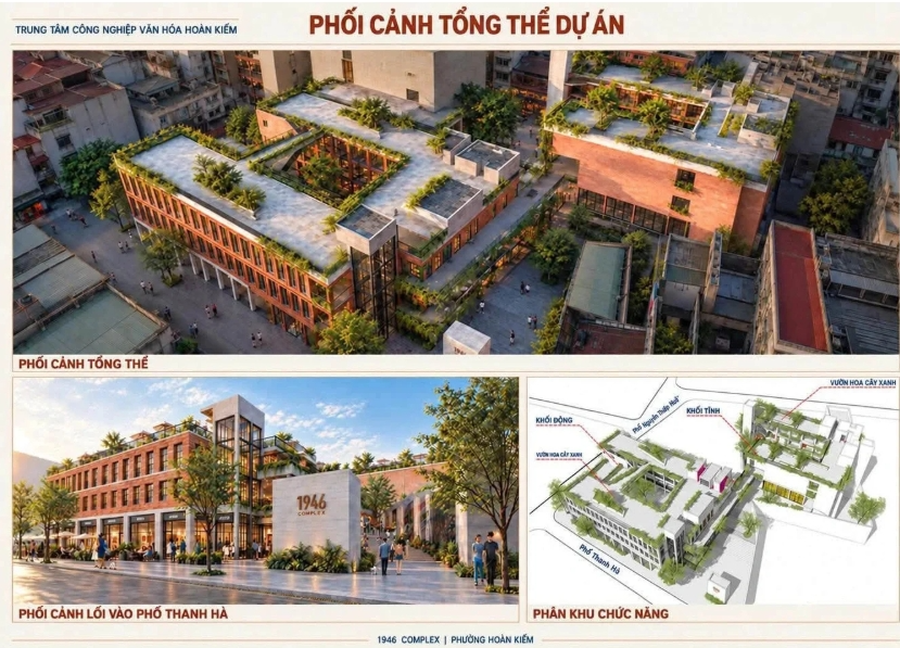 Hà Nội xây trung tâm công nghiệp văn hóa gần 4.000m2 ở phố cổ
