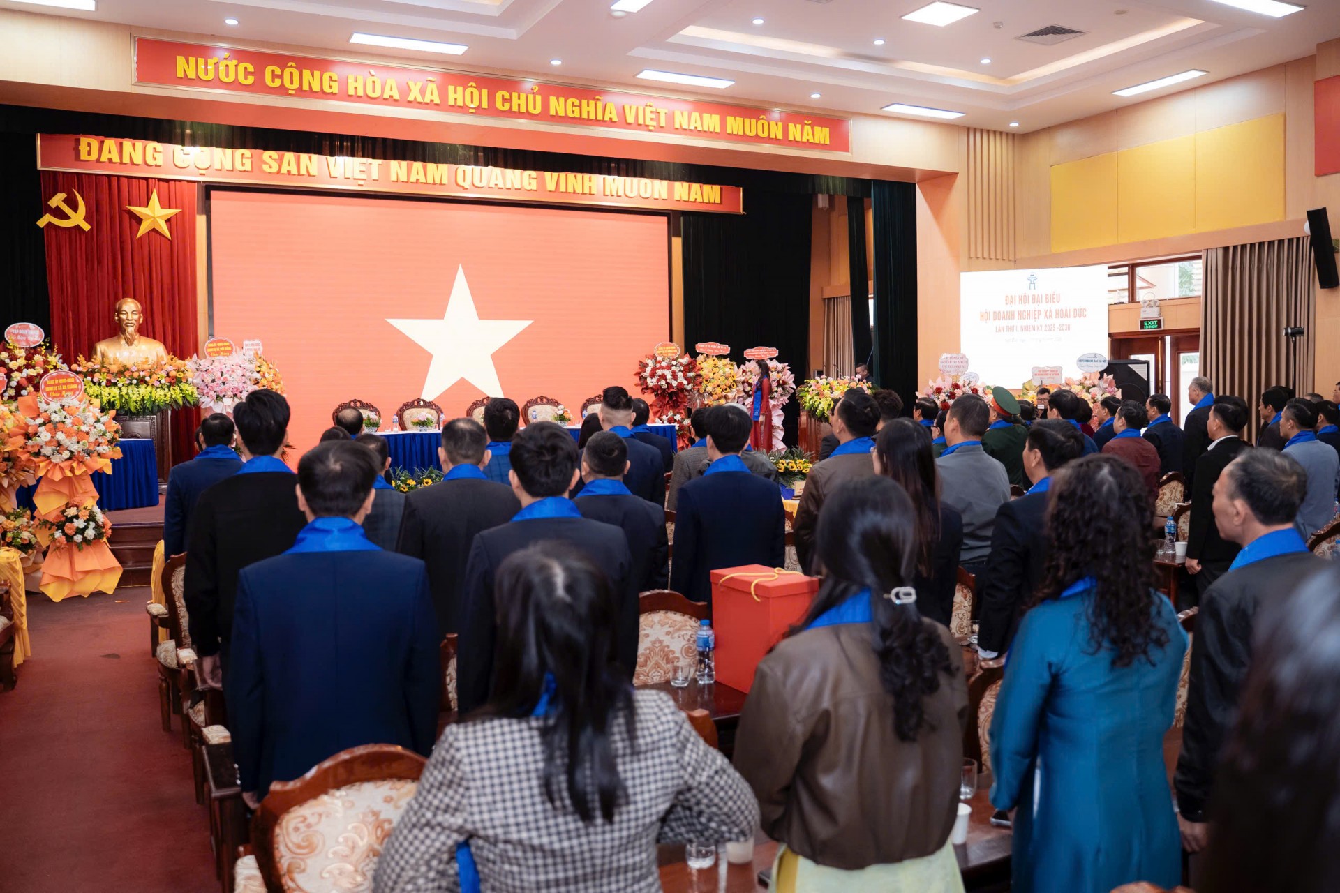 Đại hội Hội doanh nghiệp xã Hoài Đức lần thứ nhất: Dấu mốc hình thành tổ chức đại diện cộng đồng doanh nghiệp địa phương Đại hội Hội doanh nghiệp xã Hoài Đức lần thứ nhất: Dấu mốc hình thành tổ chức đại diện cộng đồng doanh nghiệp địa phương