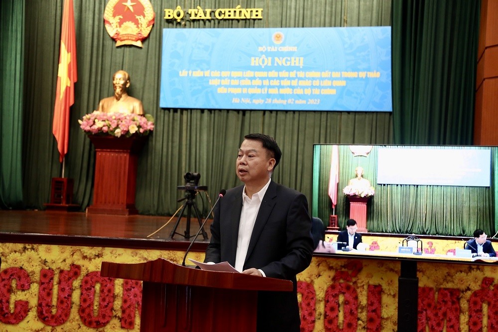 Bộ Tài chính lấy ý kiến các quy định về tài chính đất đai