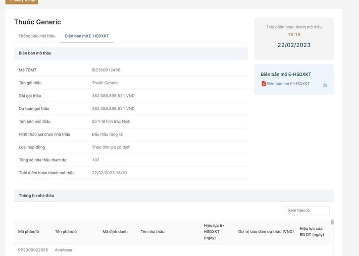 Đấu thầu qua mạng thuốc, vật tư y tế: Tại sao không? ảnh 1