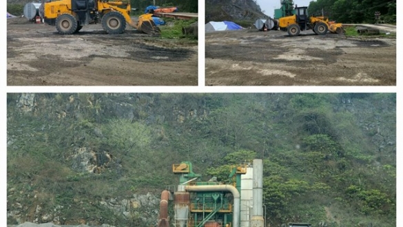 Trạm trộn bê tông nhựa không phép: Phớt lờ yêu cầu tháo dỡ