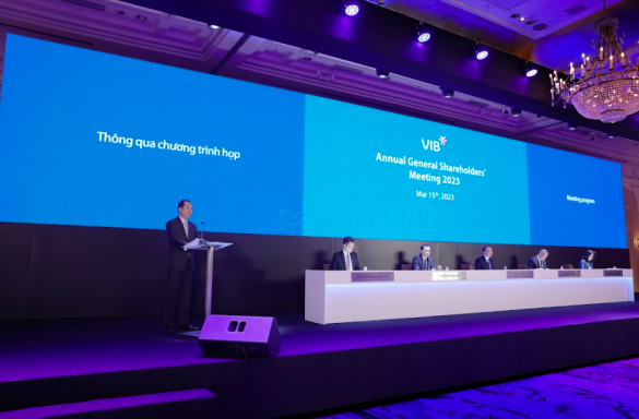 Sáng 15/3 VIB tổ chức ĐHCĐ 2023: Dự kiến chia cổ tức tỷ lệ 35%, bầu HĐQT và BKS nhiệm kỳ mới