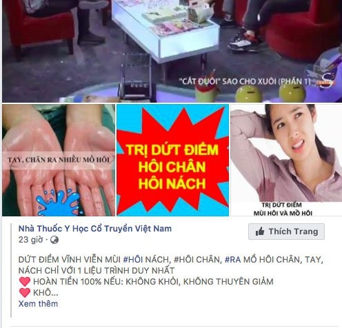 Xảo trá như thị trường thực phẩm chức năng - kỳ 1: Nhập “lò” đào tạo “bác sĩ online” - 3 Do chế tài xử phạt còn yếu, những quảng cáo thế này xuất hiện ngày một nhiều trên mạng xã hội.