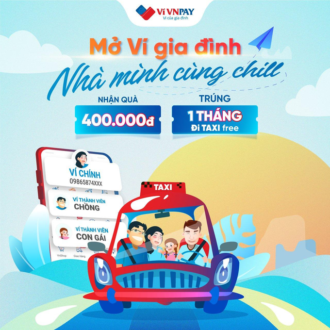 Cha mẹ tiết kiệm chi phí, con cái chủ động chi tiêu nhờ Ví gia đình VNPAY - 2 Cha mẹ tiết kiệm chi phí, con cái chủ động chi tiêu nhờ Ví gia đình VNPAY - 2