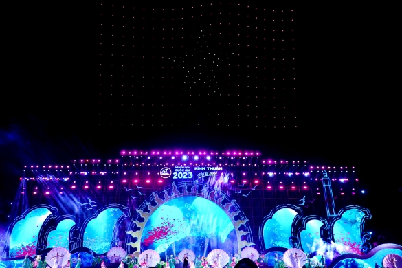 Tổng duyệt Lễ khai mạc Năm Du lịch quốc gia "Bình Thuận - Hội tụ xanh" 2023