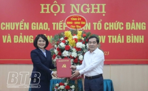 Chuyển giao, tiếp nhận tổ chức đảng và đảng viên Đảng bộ BIDV chi nhánh Thái Bình