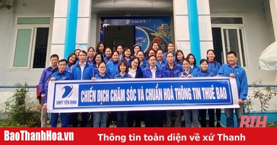 Vinaphone Thanh Hóa: Nhiều giải pháp hỗ trợ khách hàng chuẩn hóa thông tin thuê bao