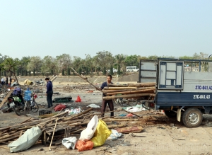 Đảm bảo trật tự, mỹ quan khu vực cầu Mường Thanh