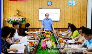 Họp Hội đồng xét tặng danh hiệu Nhà giáo ưu tú tỉnh Lạng Sơn