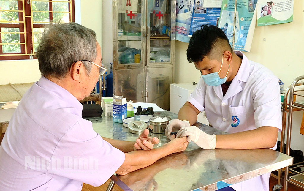 Kim Sơn quan tâm củng cố mạng lưới y tế cơ sở