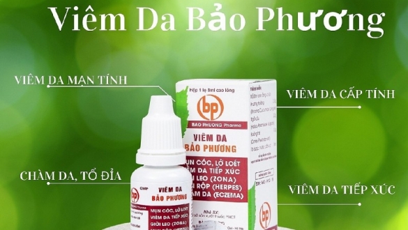 Thuốc viêm da Bảo Phương đột phá khoa học trong điều trị bệnh lý da liễu