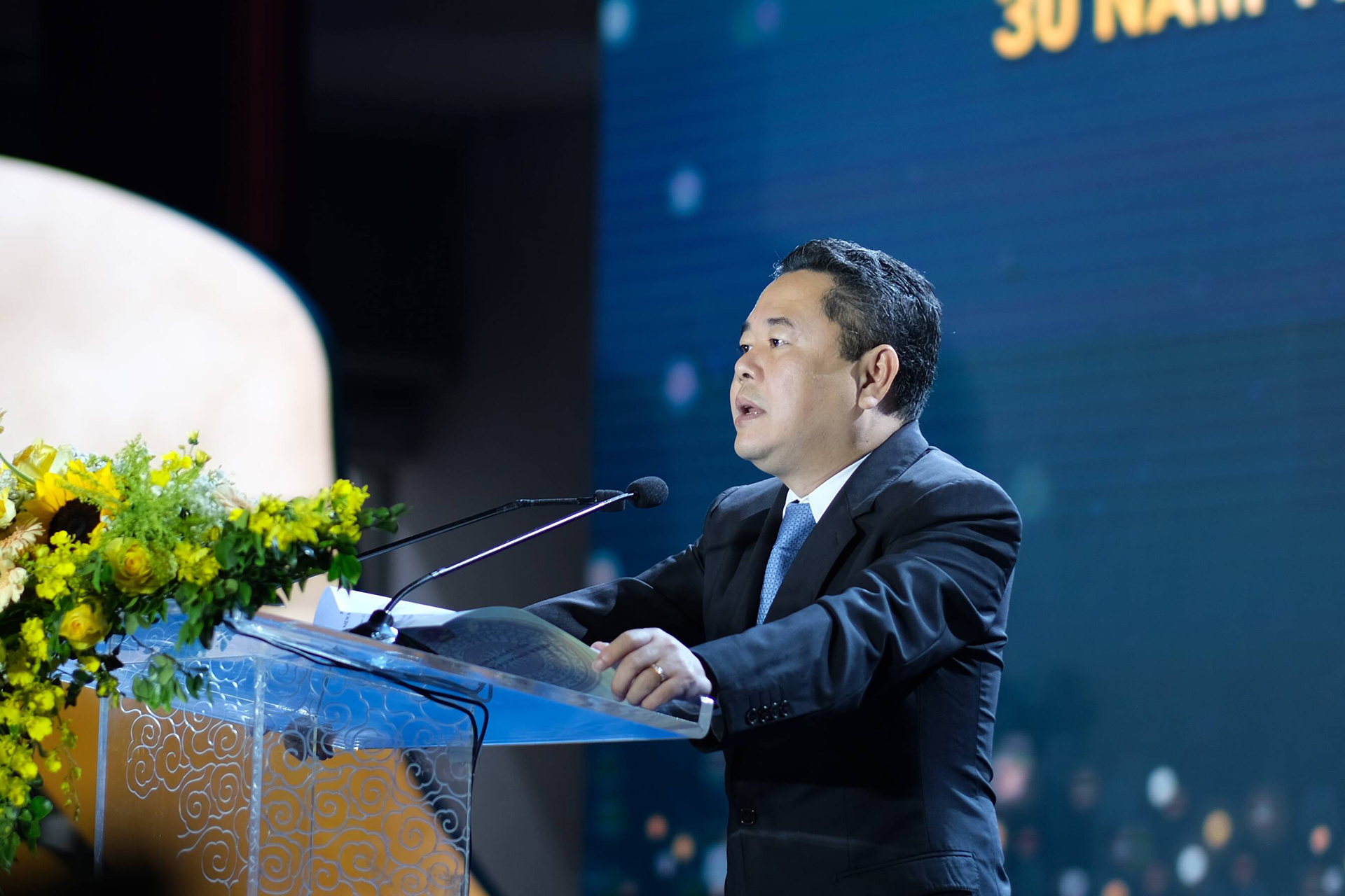 Phó Chủ tịch Ủy ban Quản lý vốn nhà nước tại doanh nghiệp Nguyễn Ngọc Cảnh phát biểu tại sự kiện