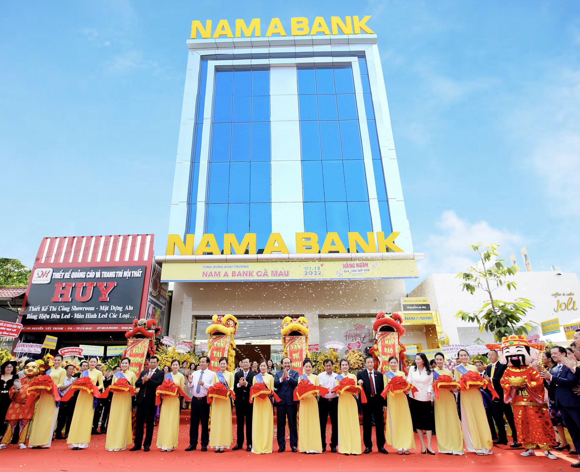 Từ giữa năm 2022 đến nay, Nam A Bank đã khai trương hàng loạt chi nhánh, phòng giao dịch.