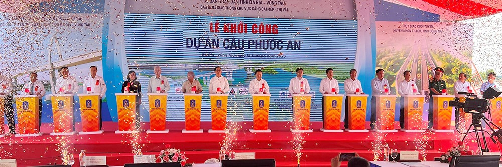 Khởi công cầu Phước An với tổng mức đầu tư hơn 4,8 nghìn tỷ đồng Khởi công cầu Phước An với tổng mức đầu tư hơn 4,8 nghìn tỷ đồng