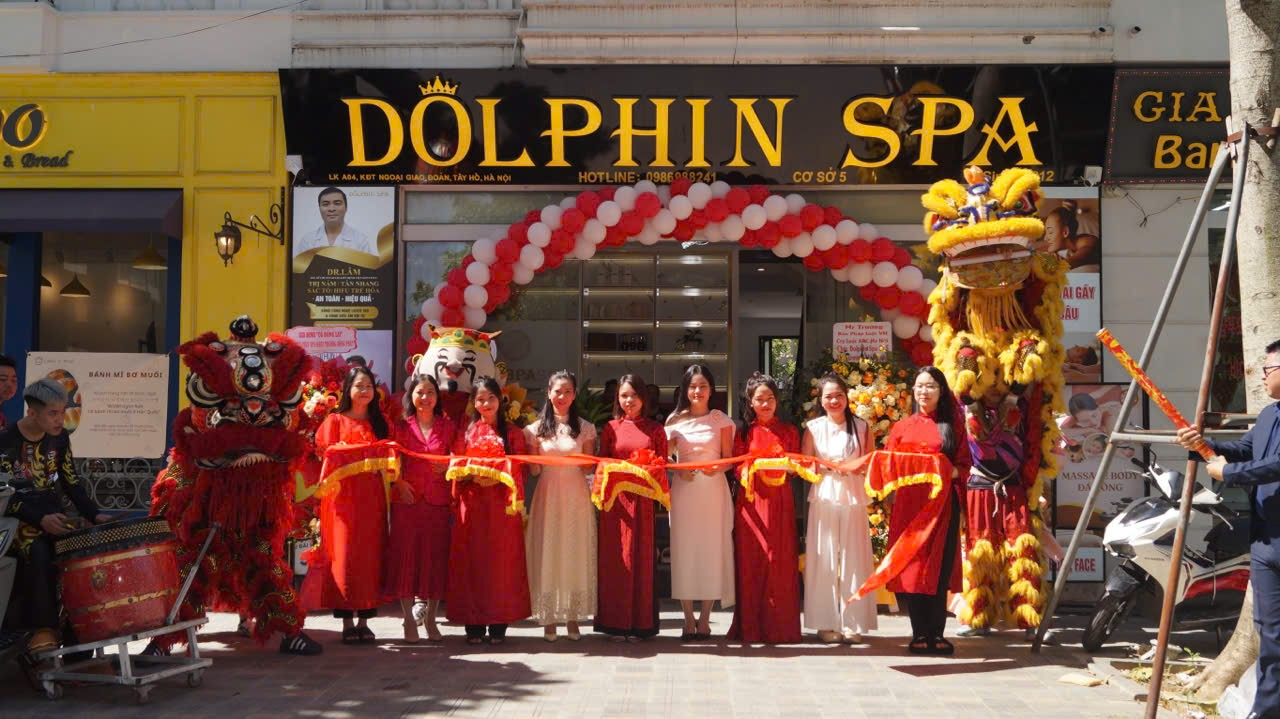 Dolphin Spa khai trương cơ sở 5, mở rộng dấu ấn thương hiệu làm đẹp