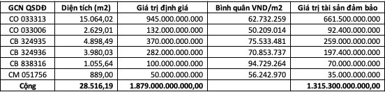 Du lịch Thành Thành Công và BIM Land xin giải chấp tài sản đảm bảo dòng tiền thanh toán trái phiếu - Ảnh 2