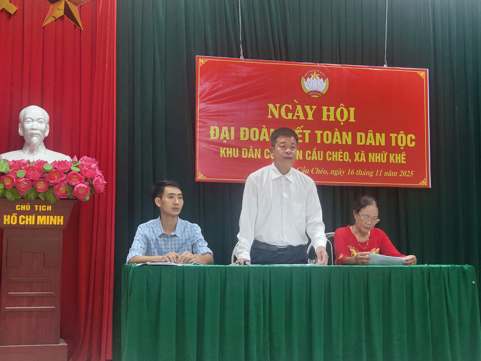 Rộn ràng Ngày hội Đại đoàn kết toàn dân tộc tại thôn Cầu Chéo, xã Nhữ Khê, Tuyên Quang