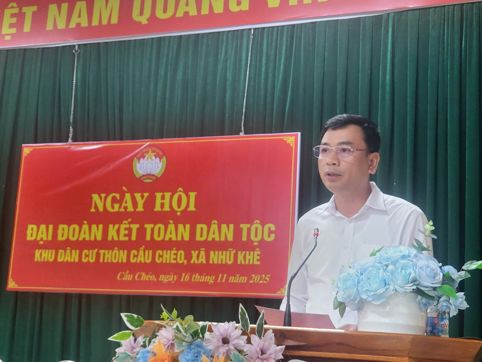 Rộn ràng Ngày hội Đại đoàn kết toàn dân tộc tại thôn Cầu Chéo, xã Nhữ Khê, Tuyên Quang