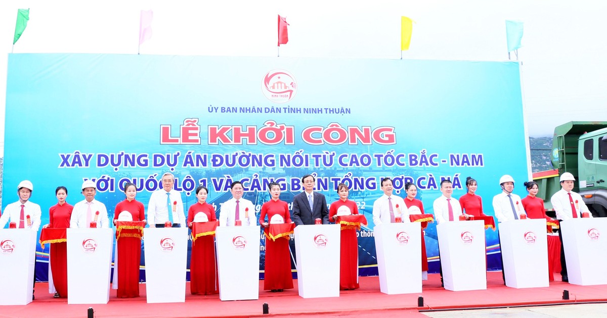 Ninh Thuận xây dựng đường nối từ cao tốc bắc-nam với quốc lộ 1 và Cảng biển tổng hợp Cà Ná Ninh Thuận xây dựng đường nối từ cao tốc bắc-nam với quốc lộ 1 và Cảng biển tổng hợp Cà Ná