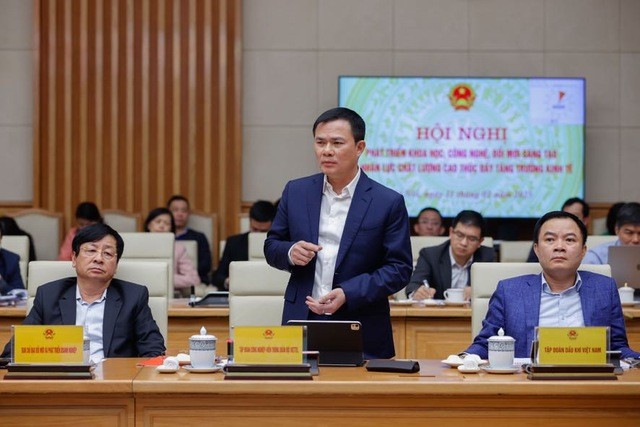 Chủ tịch kiêm Tổng Giám đốc Viettel Tào Đức Thắng. Ảnh: VGP Chủ tịch kiêm Tổng Giám đốc Viettel Tào Đức Thắng. Ảnh: VGP