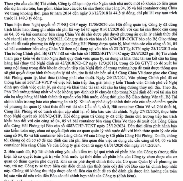 Lý do cổ phiếu PHP bị đưa vào diện cảnh báo?