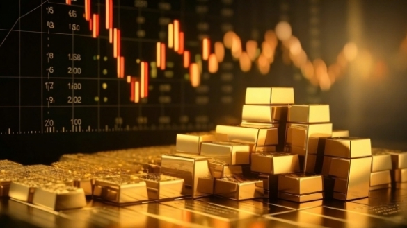 Giá vàng thế giới "lao dốc" mạnh