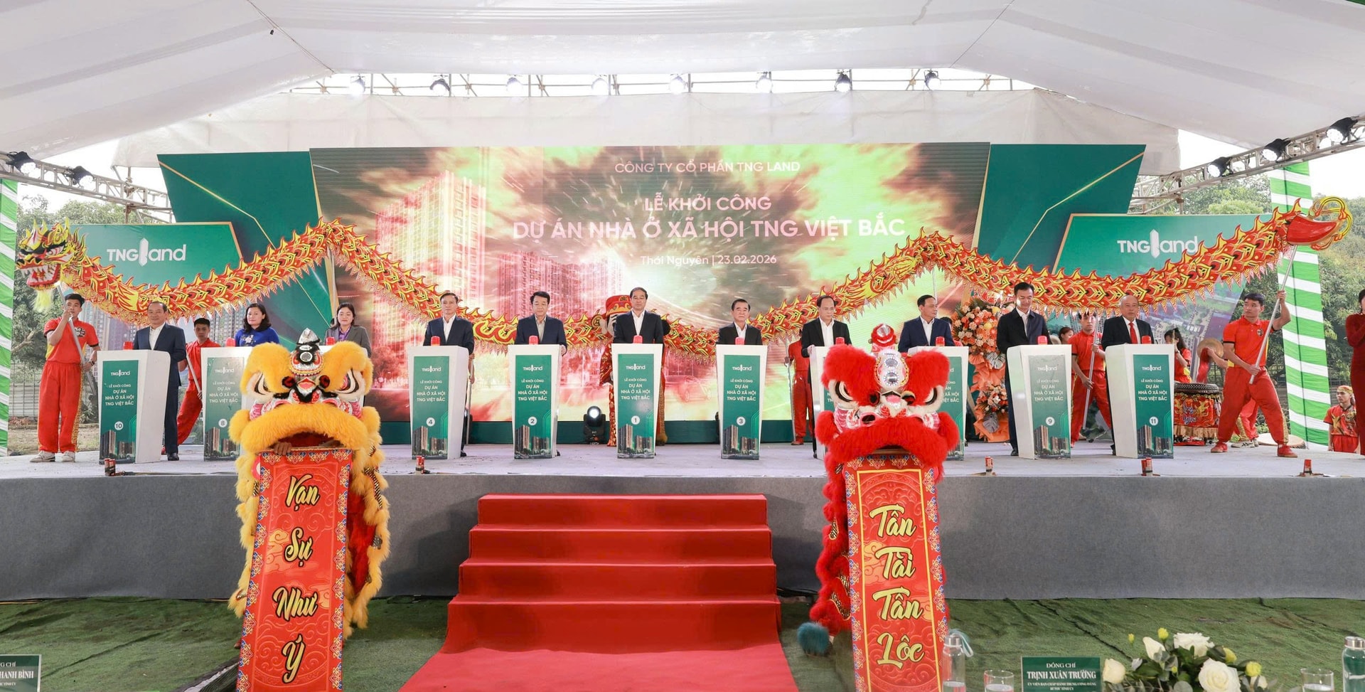 Khởi công dự án nhà ở xã hội hơn 1.200 tỷ tại Thái Nguyên Khởi công dự án nhà ở xã hội hơn 1.200 tỷ tại Thái Nguyên