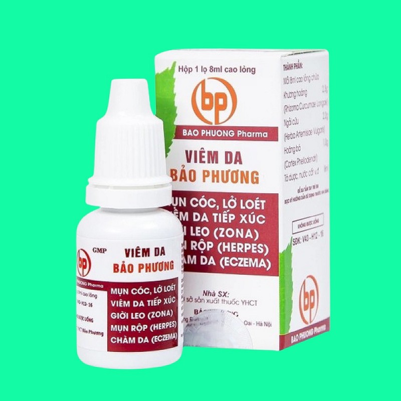Thuốc viêm da Bảo Phương đột phá khoa học trong điều trị bệnh lý da liễu Thuốc viêm da Bảo Phương đột phá khoa học trong điều trị bệnh lý da liễu