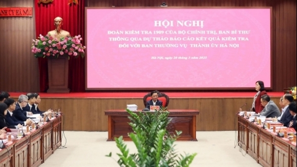 Hà Nội đẩy nhanh tiến độ, chất lượng thực hiện các nghị quyết, kết luận của Trung ương