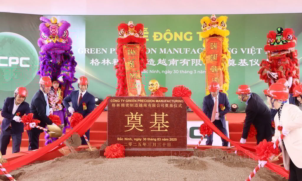 DN Trung Quốc động thổ 2 dự án công nghệ cao 640 triệu USD tại Bắc Ninh