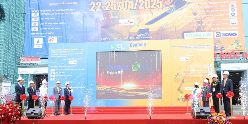 Khai mạc Triển lãm Quốc tế Xây dựng, Công nghiệp mỏ và Giao thông (Contech Vietnam 2025) Khai mạc Triển lãm Quốc tế Xây dựng, Công nghiệp mỏ và Giao thông (Contech Vietnam 2025)