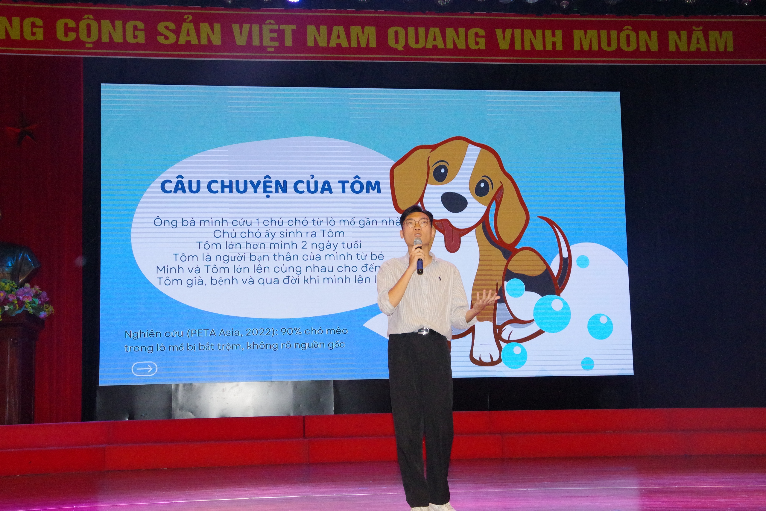 Trao giải cuộc thi "Thanh niên hành động - Hướng tới loại bỏ bệnh dại và hoạt động buôn bán, giết mổ chó mèo" Trao giải cuộc thi "Thanh niên hành động - Hướng tới loại bỏ bệnh dại và hoạt động buôn bán, giết mổ chó mèo"