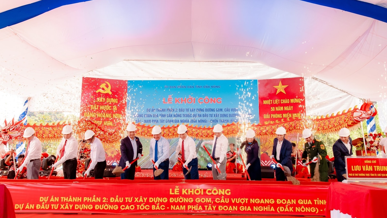 Đắk Nông: Khởi công dự án thành phần 2 cao tốc Gia Nghĩa - Chơn Thành