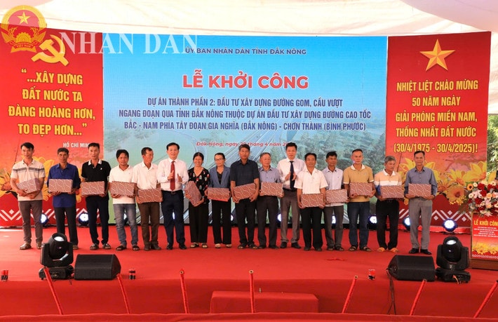 Đắk Nông: Khởi công dự án thành phần 2 cao tốc Gia Nghĩa - Chơn Thành Đắk Nông: Khởi công dự án thành phần 2 cao tốc Gia Nghĩa - Chơn Thành