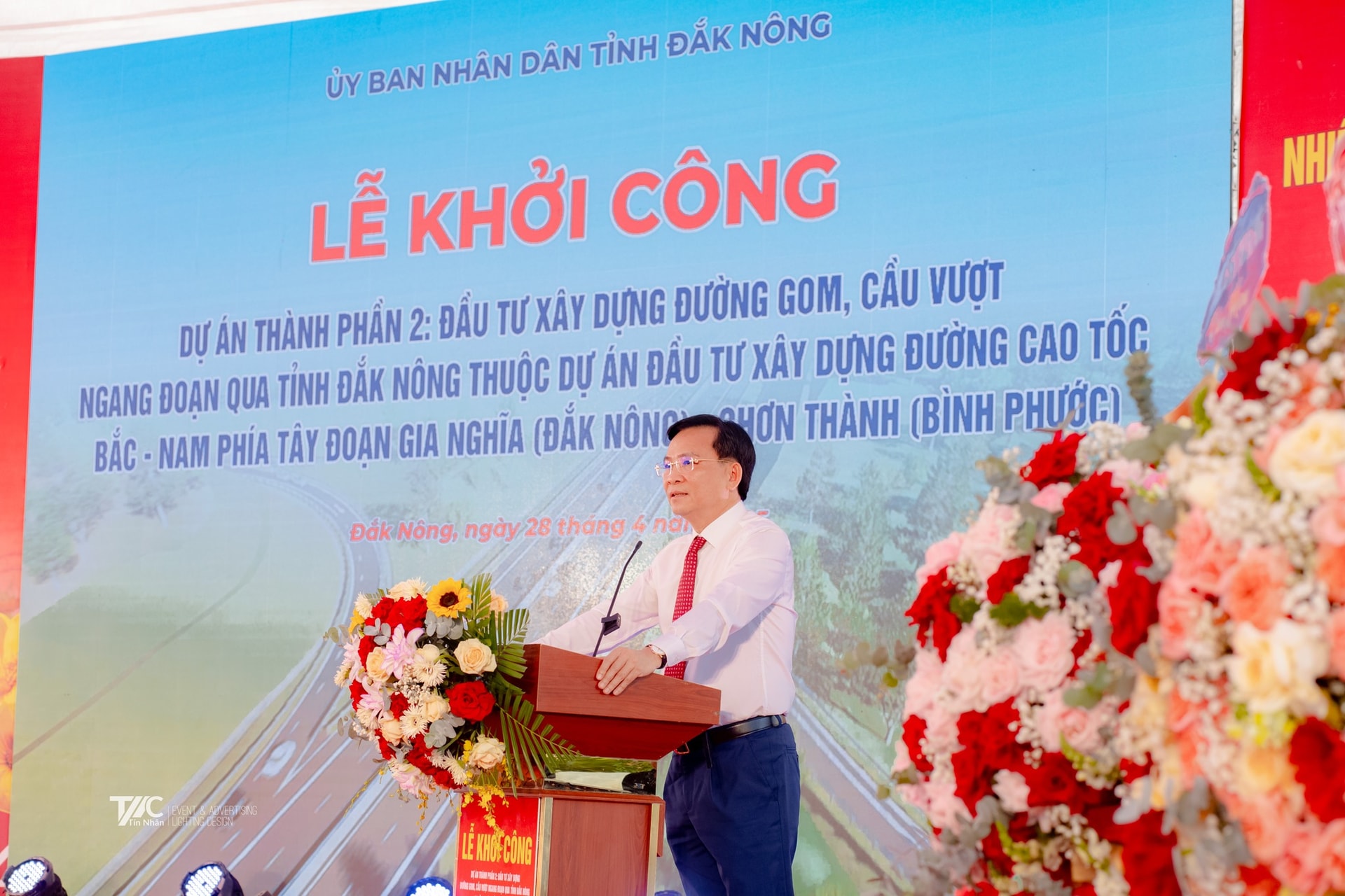 Đắk Nông: Khởi công dự án thành phần 2 cao tốc Gia Nghĩa - Chơn Thành Đắk Nông: Khởi công dự án thành phần 2 cao tốc Gia Nghĩa - Chơn Thành