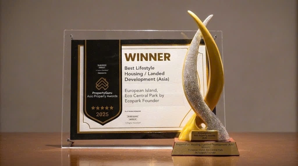 Ecopark ra mắt The Grand Island: Biểu tượng đắt giá bậc nhất Eco Central Park Ecopark ra mắt The Grand Island: Biểu tượng đắt giá bậc nhất Eco Central Park