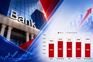 Ngân hàng lao vào cuộc đua vốn: Kẻ bứt tốc, người bị bỏ lại