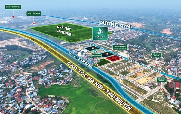 Yên Bình Complex - Căn hộ thương mại đầu tiên tại thành phố công nghệ Yên Bình